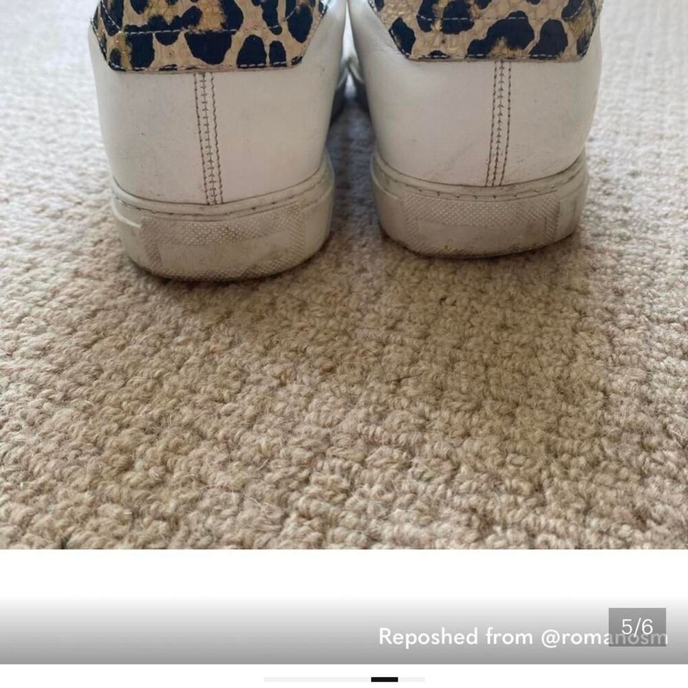 Zadig-voltaire Women's White and Cream Trainers
